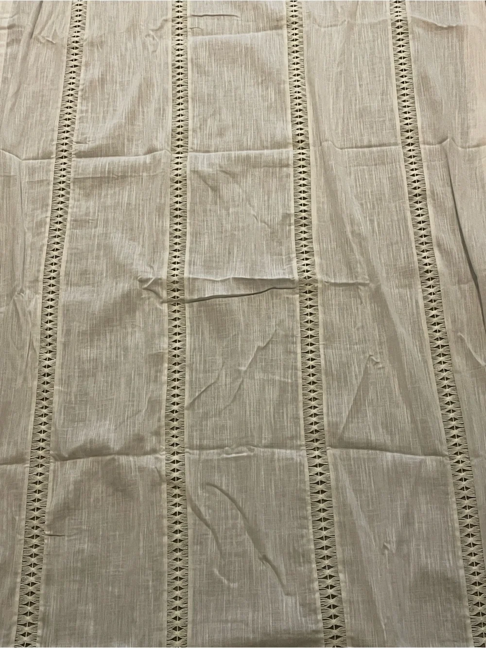 Opalhouse Cream Decorative curtains Panel Set
